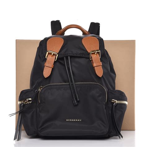 burberry rucksack black.